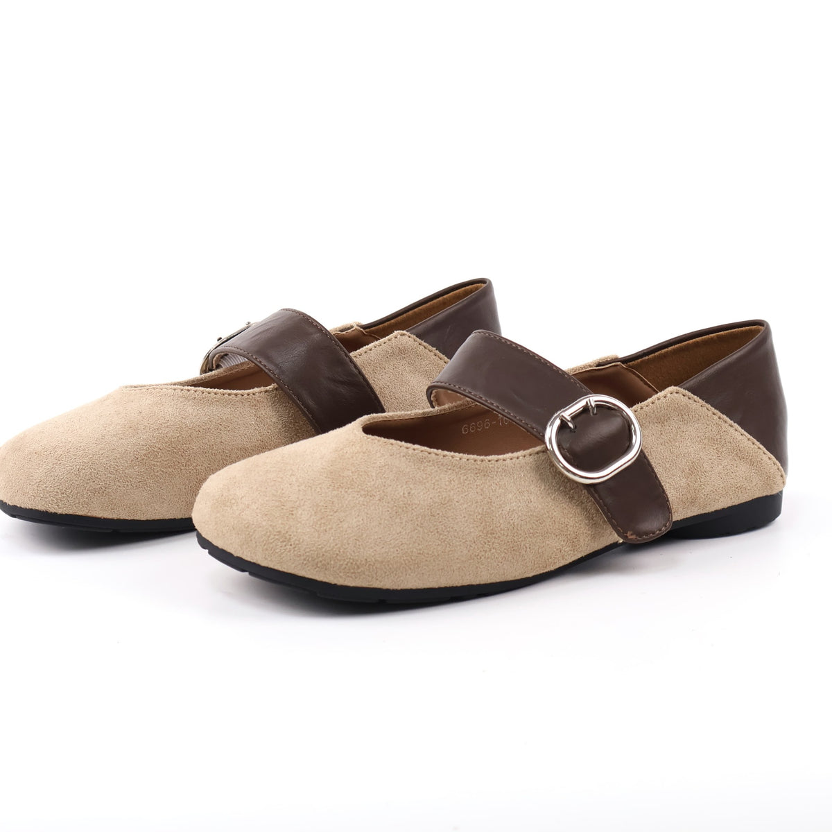 Almond Mary Jane flats alternate angle
