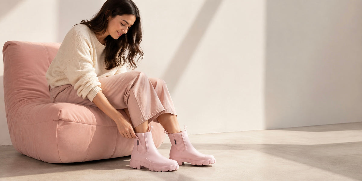 LAVIRENA pink boots lifestyle subscribe banner
